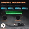 AreLokpri Side Marker Lights LED Compatible With 2005-2009 Ford Mustang,