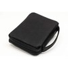 Dicksons Soft Black Embossed Cross with Front Pocket Leather Look