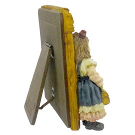 Boyds Bears Laura With Jane..First Day of School Frame Retired 27552