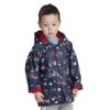 Hatley Boys' Little Printed Raincoats, Red Farm Tractors, 3 Years