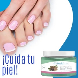 Exfoliante De Pies Y Manos Con Jabón De Sábila Shelo Nabel