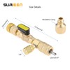 SURIEEN R410A R22 Valve Core Remover Installer Tool with Dual