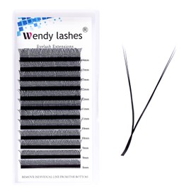YY Lashes 0.07mm C Curl 13mm Eyelash Extensions Y-Shape Pre Made 2D Russian Volume Individual Lash Extensions(YY-0.07-C-13)