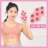 Rolling Bead Hand Massage Glove for Self-Care LD-801 Massage Bead Pad / Pink (Black Beads) 3ea