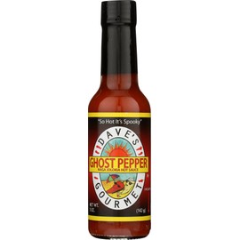 Dave's Gourmet Ghost Pepper Jolokia Hot Sauce, Pack of 1