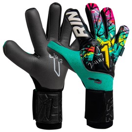 Rinat Guantes de Portero Asimetrik TX Pro (Verde/Rosa, 7)