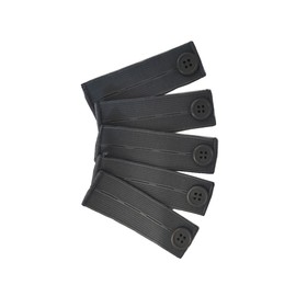 for Belly Band Comfortable Maternity Pants Extender Pant Button Extenders Waistband Clothes Extension Washable Jeans Accessory, deep Gray