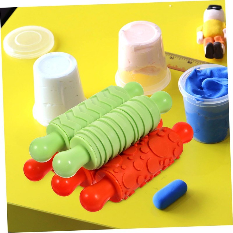 iplusmile 5pcs Rolling Pin Clay Roller for Dough for Baking