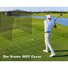 Fahnemt Golf Batting Cage Net for Indoor or Outdoor Golf