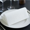 JINYUDOME Linen Feel Disposable Napkins (White200)