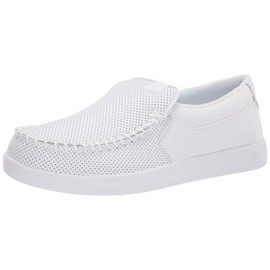 DC mens Villain 2 Skate Shoe, White, 7.5 US
