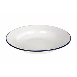 Bo-Camp Enamel Plate Camping Tableware Diameter 24 cm