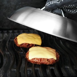 bremermann Burger Cover 32 cm // Grill Cover Melting Bell Burger Cover // Stainless Steel