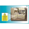Dam Words 3 x Coshh Sign, Safety First | 20