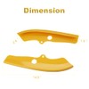 JDMON Front Bumper Lip Splitter Protector Compatible with Dodge Challenger