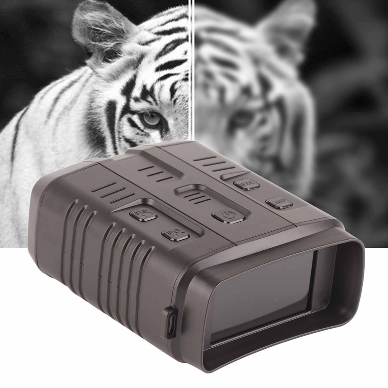 Night Vision Binoculars 5X Zoom 3in Screen IP54 Waterproof Light