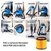 Vacmaster - Filtro a cartuccia monouso per aspirapolvere umido e