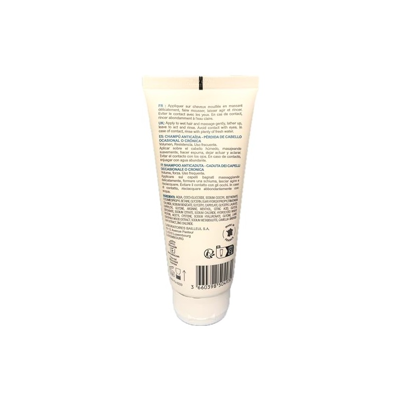 Bailleul Cystipahne Anti Hair Loss Shampoo Volume Resistance Frequent Use