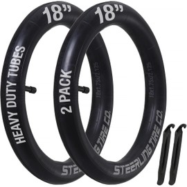 [2-Pack] Heavy Duty - 12"/14"/16"/18"/20" | Kids Bikes Inner Tubes Replacements for Kids Bikes -3.50mm Thick for RoyalBaby, JOYSTAR, Dynacraft and More!