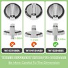 MOOTVGOO 5 Pack W10284885 Range Surface Burner Control Knobs, Cooktop