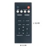 ECONTROLLY VCQ9140 Replacement Soundbar Remote Commander Compatible for Yamaha YAS-109