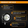 Auxbeam LED Pod Light, 3.5 Inch Round Offroad Lights Spot