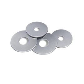 POTRRCIUSUER Flat Washers, Large Washers, 304 Stainless Steel (for M5, Outer Diameter 0.6 inch (16 mm), Thickness 0.04 inch (1 mm), Pack of 50