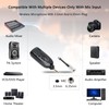 2.4G Dual Wireless Microphone Headset, UHF Wireless Headset Mic and