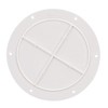 Seachoice Mounted Boat Plate Cover, Arctic White Finish, Up to