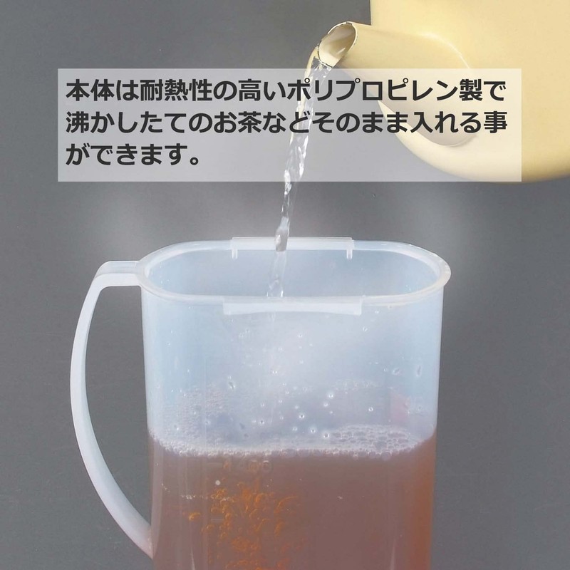 Iwasaki Kogyo K-1266 WH Lastroware Jug, Water Jug, Fellows, One-Push
