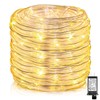 100FT 300 LED Rope Lights Outdoor, Connectable and Flexible Tube
