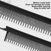 Salon Highlights Comb Rat Tail Teasing Clip Comb, Professional Teasing