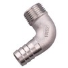 DERNORD 5/8" Hose Barb x 1/2" Male NPT Stainless Steel