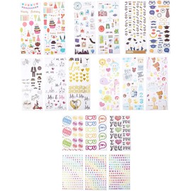 Zink Colorful & Decorative Sticker Sets for Instant Photo Paper Projects (Mint, Snap, Zip, Pop, Z2300) - 9 Unique Sets.