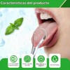 Set de 4 Cepillo de Lengua de Acero Inoxidable con