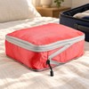Compression Packing Cubes Set for Travel – Foldable Nylon Zipper