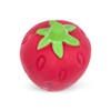 Petface Latex Strawberry Soft Chew Dog Toy, Large