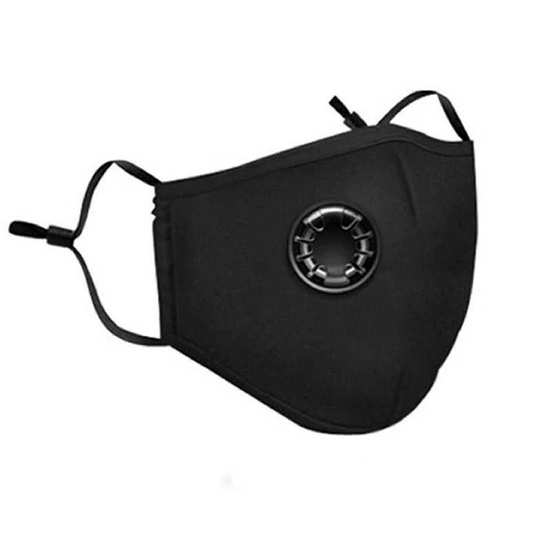 2Pcs Washable Reusable PM2.5 Anti Air Pollution Face Mask with