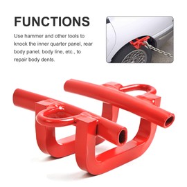 WINMAX TOOLS AUTOMOTIVE Mini Rear Quarter Panel, Tail Opening Wheel Wells Frame Dent Removal Puller Body for Light Vehicles