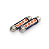 Genssi 42mm LED Bulbs Pair Pink 4 SMD 576 578