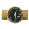 1/2" Brass Water Pressure Reducing Valve Relief Valve With Guage