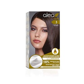 ALEA - Women's Hair Dye - Alea Color - Nº 5 K - Light Brown Color - Permanent Cream Color - with Argan and Macadamia Oil - Gray Hair Coverage - Maximum Protection and Care