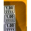 Antares Snack Antares Vending labels Edina Combo Mechanism label sticker $1.00 dollar