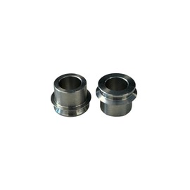 5/8" to 1/2" Bore Misalignment Spacer, Stainless Steel, Mounting Width 1.25", Rod End Heim Joint