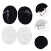 Healvian 6pairs Portable Sweat Absorbing Armpit Pads Breathable Underarm Protectors