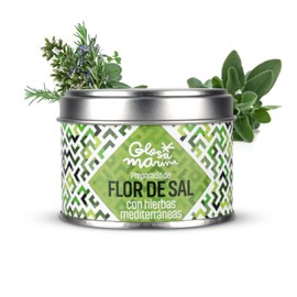 Glosa Marina Flor de Sal with Mediterranean Herbs 100 g (Pack of 1)