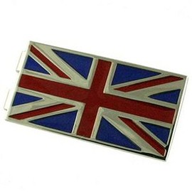 Select Gifts Novelty Union Jack Flag Money Clip 55mm wide Pouch