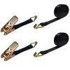 Ratchet Straps 6m 1763LB(2 Sets), Adjustable Ratchet Straps for Heavy