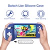 MoKo Protective Case for Switch Lite, Silicone Cover, Shock-Absorption Anti-Scratch