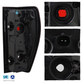 AKKON - Fit 2019-2024 GMC Sierra 19-24 1500/2500 Halogen Type Tail Light Rear w/o Signature Lamp OE Style Driver Left Side